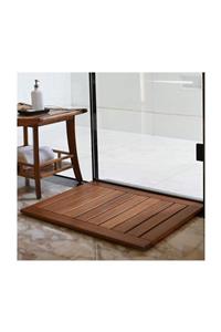 Woodwall Ahşap Duş&banyo&balkon Izgarası 1.sınıf Kaydırmaz 90x50cm Teak Iroko