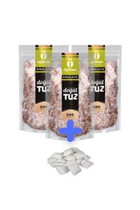 Doğaltuz Bundle Set - Himalaya Tuzu Kristal Tip (3x1000gr) + Hediye Bulaşık Makinası Tuzu 1 Kg - Doğal Tuz