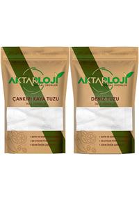 aktarloji Ince Yemeklik Tuz Seti 6 Kg ( 3 Kg Deniz Tuzu + 3 Kg Çankırı Kaya Tuzu )