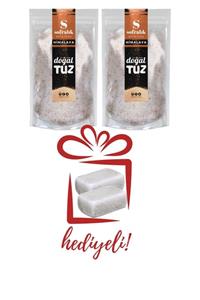 Doğaltuz Bundle Set - Himalaya Tuzu Ince Tip (2x1000gr) + Hediye Tuz Sabunu 2 Adet - Doğal Tuz