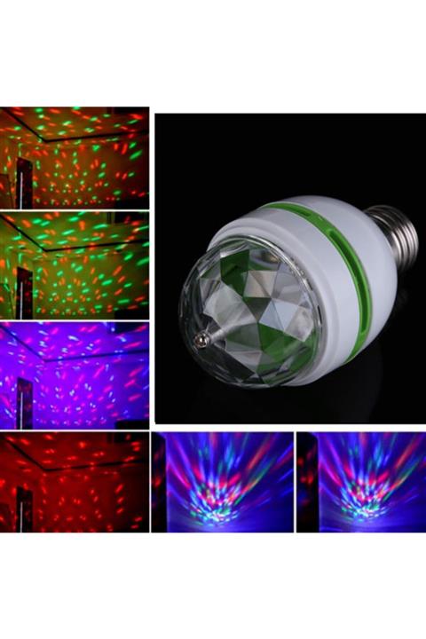 Cata Disko Lambası Led Işık Lazer Led Ampul 3 Watt