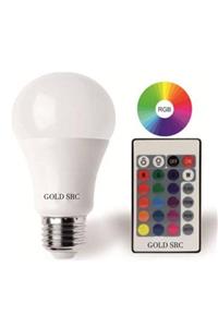 GOLD SRC 9w Rgb Led Ampul Renk Değiştiren Dimmerli