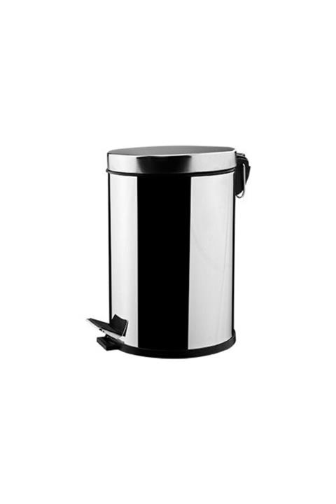 ARÇE BANYO Pedallı Çöp Kovası 12 Lt Paslanmaz Kalite
