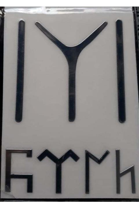 Oracal 3d Kayı Boyu Metal Tarzı,nikelaj Sticker