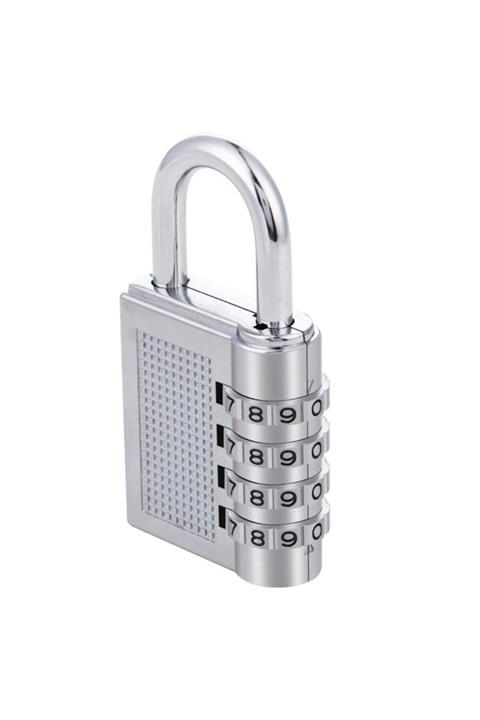 MasterCare 4 Kademe Şifreli 50 mm Asma Kilit 6'lıPaket