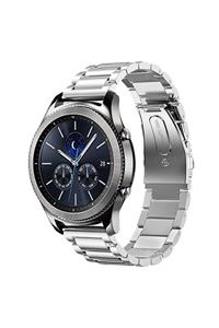 dijimedia Gear S3 (22mm) Krd-04 Metal Kordon Gümüş