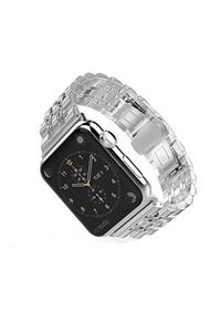 dijimedia Apple Watch 42mm Krd-14 Metal Kordon Gümüş