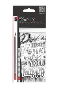 Marabu Graphix Pencil Dereceli Kalem Seti 12'li 6b-5h