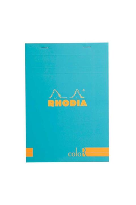 Rhodia Rhodıa Color Rs16967 148x210 Mm Çizgili Bloknot Turkuaz Kapak 70