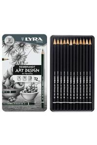 LYRA 6b Dereceli Kurşun Kalem Rembrandt Art Design L1110106 (12 Li Paket)