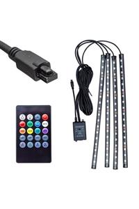 Powermaster Sese Duyarlı Araç Içi Kumandalı Rgb Led Animasyon Kit