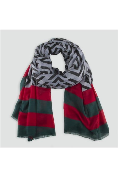 Angel Of Life Desenli Eşarp Şal