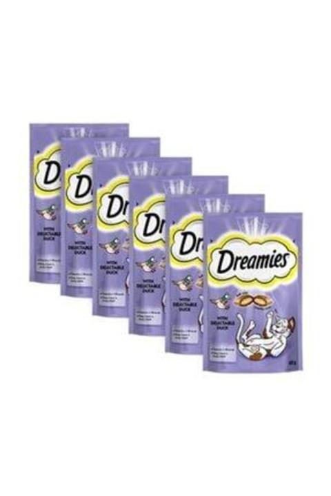 Dreamies Ördekli Pouch Kedi Ödülü 60 Gr X 6 Adet