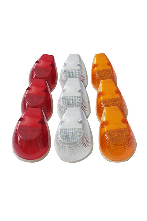 FLAŞ OTO AKSESUAR 12 Ve 24 Volt Uyumlu Unıversal Mini Tepe Lamba - Sarı