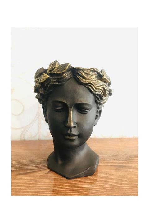 dekomar Helen Heykel Büst Saksı Büyük