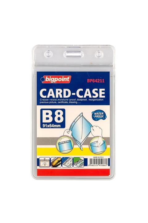 Bigpoint Kilitli Kart Poşeti Dikey B8 (64x91mm)