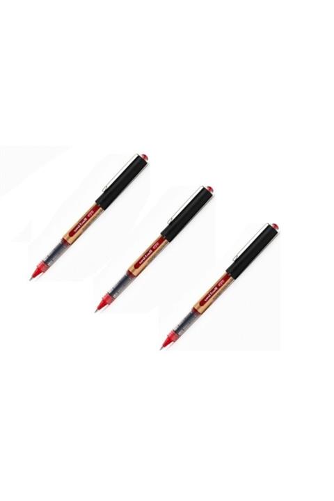 UNİBALL Ub-150 1.0 Roller Kalem - Kırmızı 3 Adet