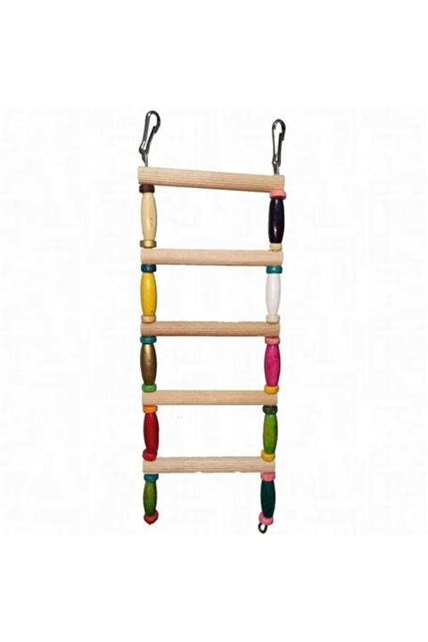 Pet Materyal Bükülebilen Muhabbet Kuşu Merdiveni 18 cm