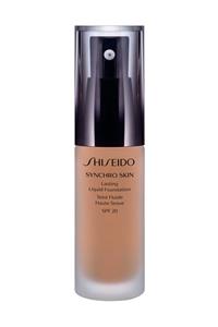 Shiseido Likit Fondöten - Synchro Skin Lasting Liquid Foundation Natural 4 30 ml 729238131224