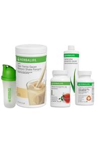 Herbalife Başlangıç Seti-3 (vanilyalı Shake Klasik 100g Çay Aleo Konsantre Thermo Shaker) Set-3