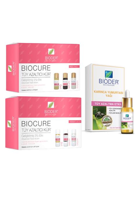 Bioder Tüy Azaltıcı 3'lü Set