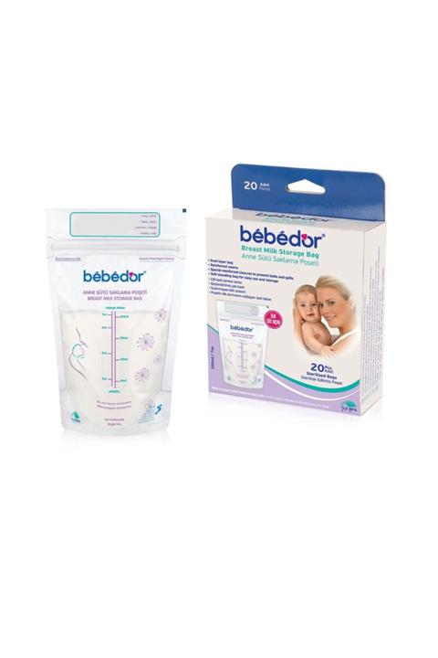 Bebedor Modastil Kids Anne Sütü Saklama Poşeti