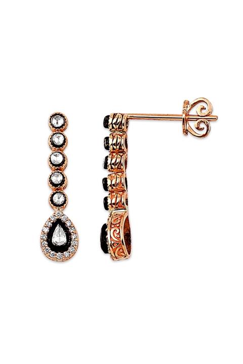 Clavis Jewelry Kadın Elmas Ve Pırlanta Taşlı Küpe ykp0342