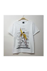 Köstebek Queen & Freddy Mercury - We Are The Champions Unisex T-shirt