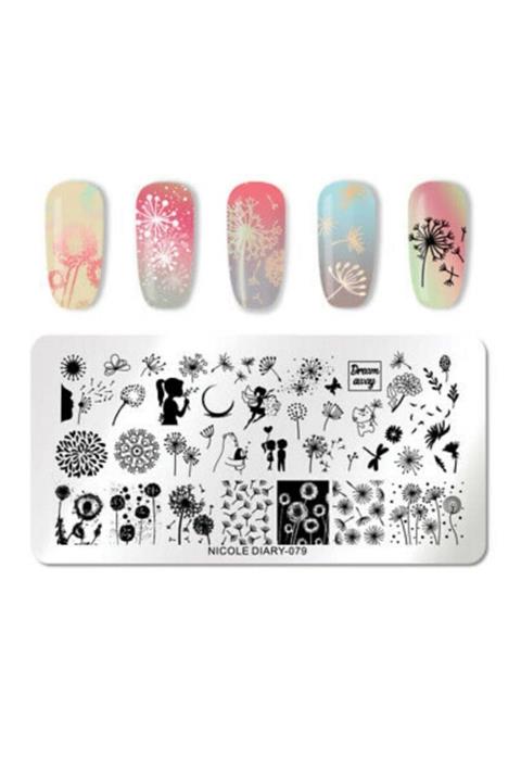 NICOLE Diary Metal Stampa Tabakası 079 (46146)