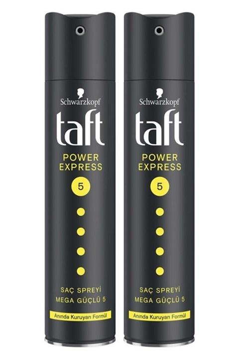 Taft Saklı Güzellik Power Express Sprey 250 ml X 2 Adet Set
