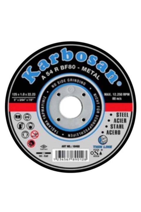 KARBOSAN Metal Kesici Taş 115'lik