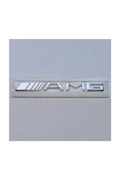 MERCEDES Amg Arka Bagaj Yazısı Krom Logo 000przm16808