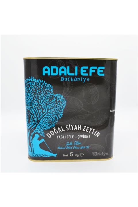 ADALIEFE Siyah Sele Zeytin 5 kg
