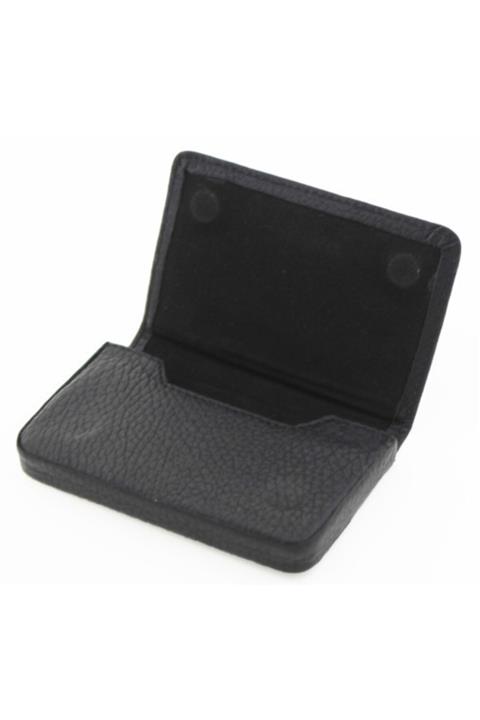 PENTA POLO Erkek Siyah Manyetik Kapaklı Kutu Kartlık