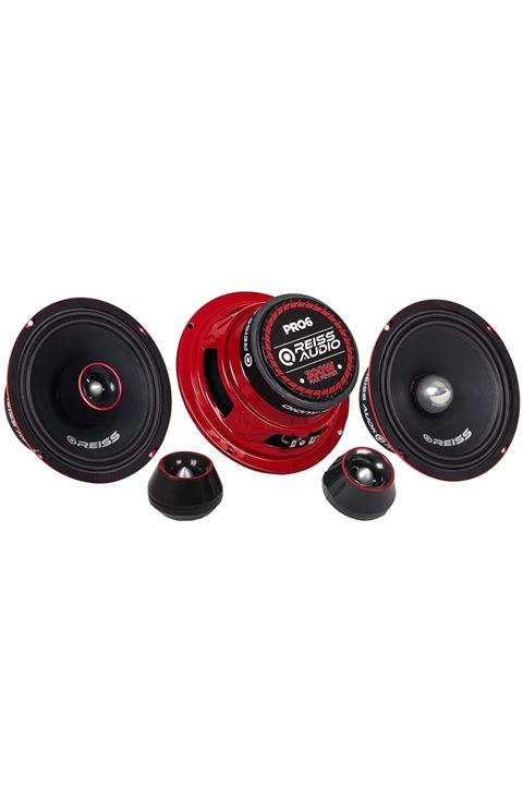 REISS AUDIO Rs-pro6nd 300 Watt Max Power+100 Watt Rms Power 16cm Companent Midrange