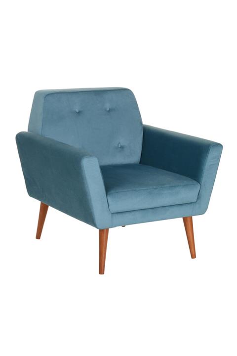 Luvino Torino Tekli Koltuk Mavi