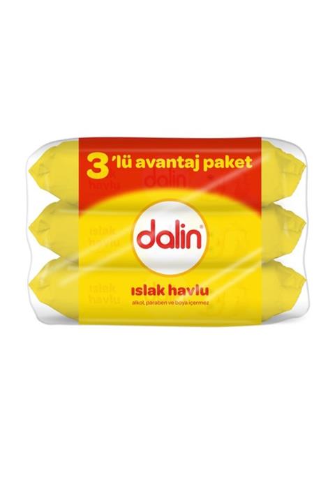 Dalin Islak Mendil 3x56lı