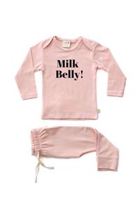 Milk & Muffin Bebek Uzun Kollu T-shirt Ve Pantolon