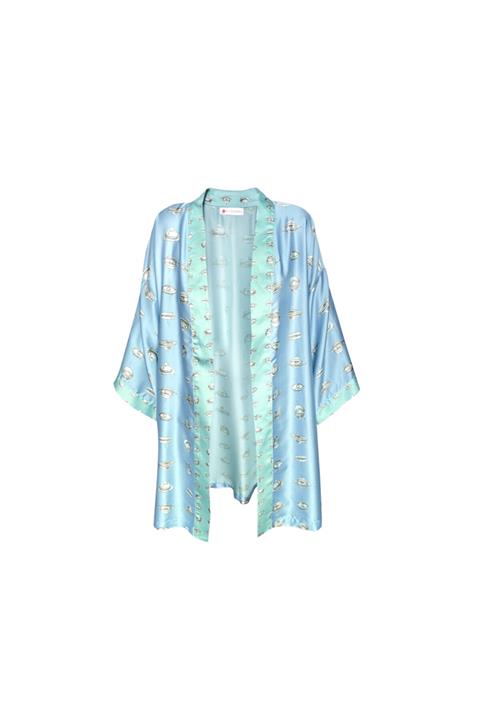 Be Mine Design Ufos Mavi Kimono