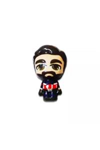 MADNEESHALİL Captan America Marvel Kaptan Amerika Squishy 7 Cm