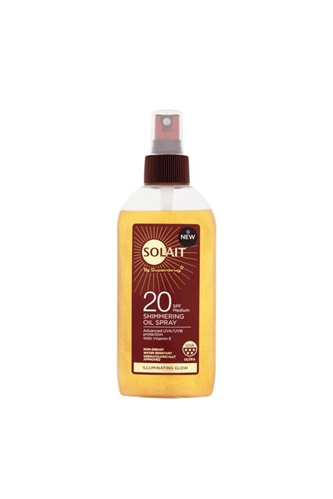 Solait Aydınlatıcı Etkili Ve Işıltılı Sprey Yağ Spf 20 200 Ml