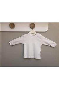 BABY'S TWİN 1047 Sweatshirt (beyaz)