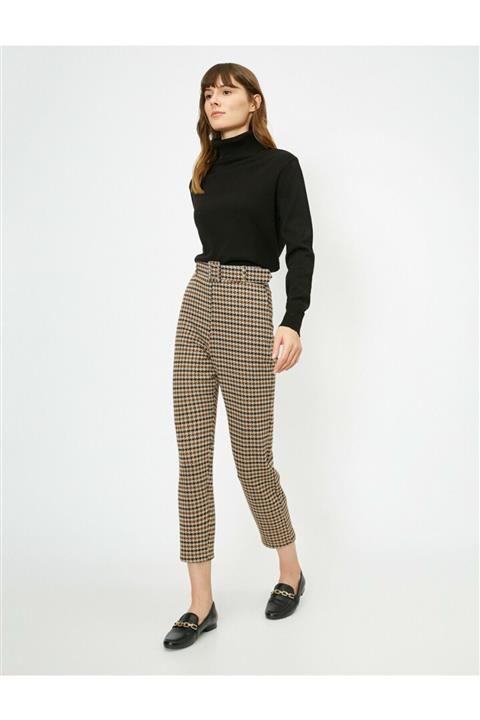 Koton Kadın Kahve Pantolon 0KAK43120EK