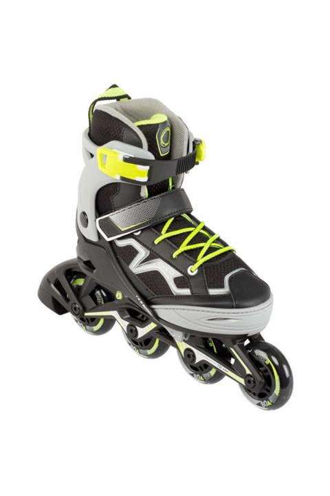 DOGASTR Oxelo Çocuk Pateni Fıt3 - Gri / Sarı