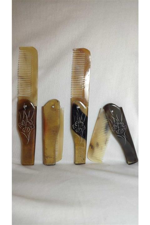 Taraklı Şifalı Doğal Boynuz Kemik Tarak