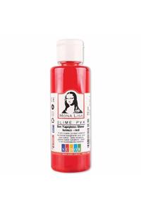 Monalisa Sıvı Yapıştırıcı Slime Jeli Fosforlu Kırmızı 70 Ml