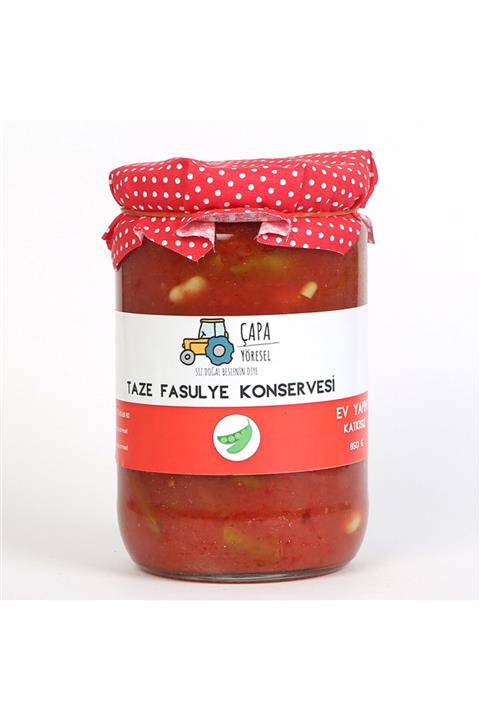 Çapa Yöresel Lezzetler Taze Fasulye Konservesi 650 gr