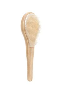 Michel Mercier Wooden Ince Saçlar Için Ahşap Dolaşık Açıcı Saç Fırçası