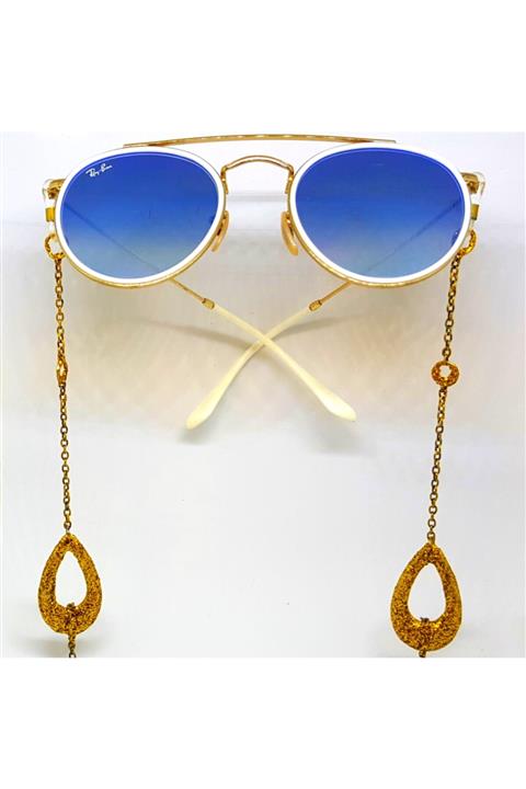 3 Çınar Silvery Gözlük Zinciri