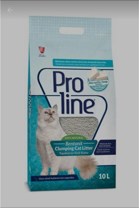 Pro Line Marsilya Sabunlu Kedi Kumu 10 L